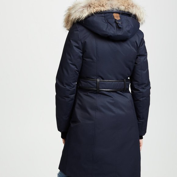 Mackage - Harlowe Lux Parka - Navy L - Picture 4 of 5